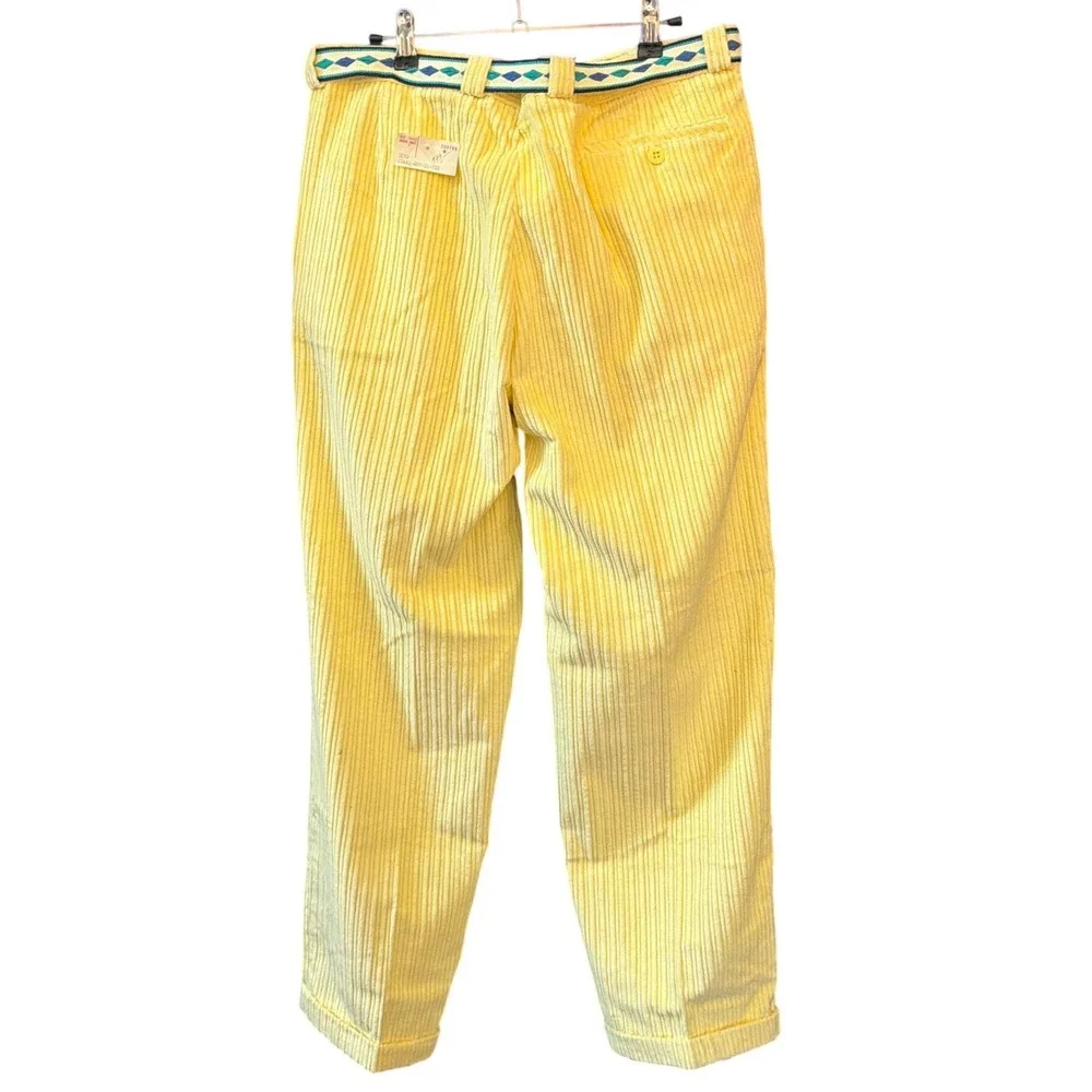 Vintage 80's 90's Angelo Litrico Corduroy Pants Retro Pastel Grandmacore Twee